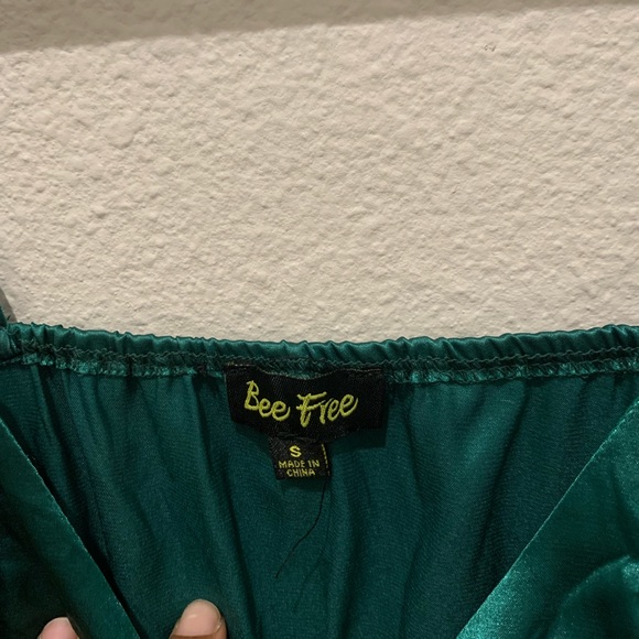 BEE FREE Satin Mini Dress - Picture 7 of 8